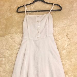 CUTE SUMMER FLOWY WHITE HOLLISTER SUMMER DRESS